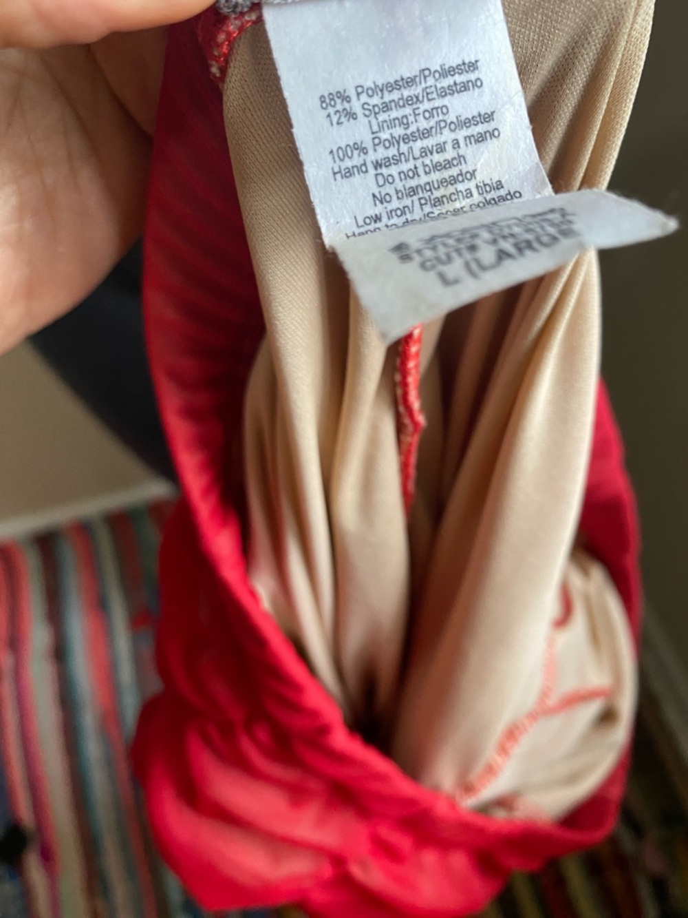 Va Va Voom Red Ruched Mesh Midi Dress - Picture 13 of 13